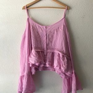 Pink Babydoll Top